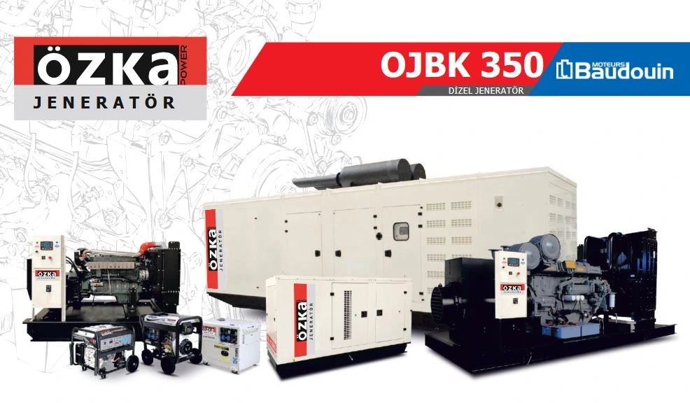 Baudouin Motorlu Dizel Jeneratörler OJBK 350